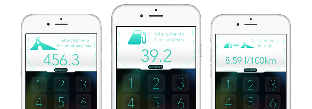 DriveCalc auf dem iPhone